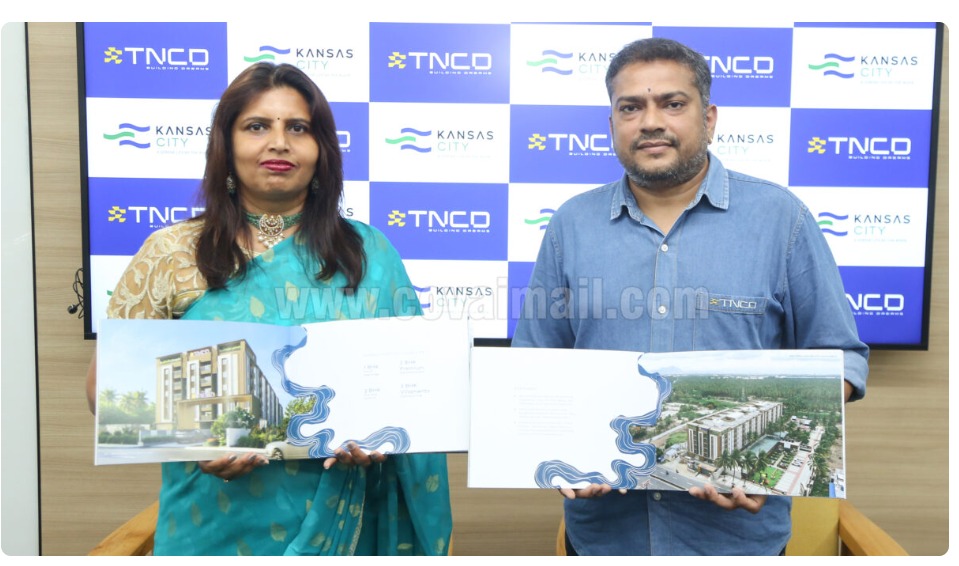 TNCD launches ‘Kansas City’ at Trichy Road A cool, new residential project at the hottest location in Town - The Covai Mail
